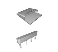 Dispenser for Cederroth Salvequick Band Aid Refills - Wall Mount Medical Holder