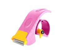 Dispenser For Nastro Da Imballaggio Taglierina For Nastro Trasparente Leggero Dispenser For Nastro Da Imballaggio Dispositivo For Imballaggio Di Pacchi Espressi Uso Comodo(Pink)