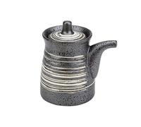 Dispenser for olio in ceramica, brocca for il latte in ceramica in stile giapponese, dispenser for salsa di soia Shoyu, ampolla for liquidi in stile giapponese, for uso domestico in cucina