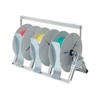 Dispenser For Rocchetti Di Filo Da 1/2/3 Bobine,portacavi Multiasse,portarocchetti Di Filo Pieghevole,girevole In Modo Indipendente,for Uso Industriale Al Dettaglio(25 Type,3 reel)