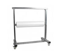 Dispenser For Rotoli Di Pluriball Con Ruote, Rack Supporto For Pellicola Isolante EPE For Carichi Pesanti, Imballaggio Manuale For Film Estensibile, Capacità Carico 400 Kg(Width 150cm)