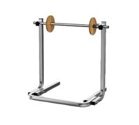 Dispenser For Rotoli Di Pluriball, Supporto Manuale In Schiuma For Cuscino Da Tavolo, Facile Sostituzione Della Pellicola, Telaio In Tubo Zincato, Capacità Carico 100 Kg(70x80x54cm)