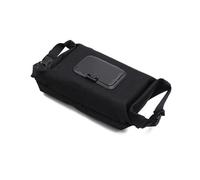 Dispenser for salviette umidificate in tessuto Oxford, sacchetto riutilizzabile for, multiuso for auto Per Carta Igienica, Auto Ufficio Casa(Black)