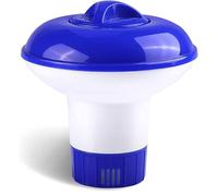 Dispenser galleggiante per pastiglie di cloro, per vasca idromassaggio, piscina, spa, multifunzione (12,7 cm)