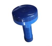 Dispenser galleggiante per piscina con controllo dosatore regolabile, design con flusso ventilato e ricarica facile per compresse per un trattamento dell'acqua uniforme