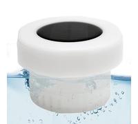 Dispenser galleggiante per piscine - Dispenser ecologico per compresse di cloro solare, accessorio galleggiante per piscina per la manutenzione 'acqua | Distributore di cloro a LED per piscina