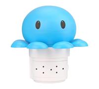 Dispenser galleggiante per prodotti chimici per spa, dispenser multifunzione per pastiglie di cloro, controllo del flusso regolabile, design durevole, strisce reattive, dispenser per piscina, piscina