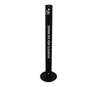 Dispenser laccato nero pedale Hiviot