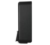 Dispenser Manuale di Sapone Contenitore per Gel Doccia Dispenser di Sapone Contenitore per Shampoo Supporto a Parete per Bagno Hotel Ristorante (BLACK)