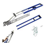 Dispenser manuale per nastro adesivo per cartongesso, dispenser da 2,5 l per riparazione di cartongesso con asta di prolunga, attrezzo regolabile per nastratura di cartongesso