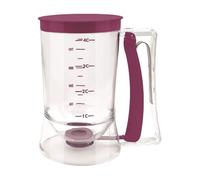 Dispenser manuale per pastella per pancake e cupcake, per waffle, imbuto portatile da 900 ml, misurino per cottura con , strumento separatore per torte