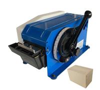 Dispenser Manuale Semiautomatico, con Scala del Serbatoio dell’Acqua | Dispenser Semiautomatico per Nastro Kraft Umido, Lunghezza 10-100cm Regolabile, Larghezza 2-10cm, per Magazzino Imballaggio