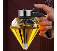 Dispenser Miele con Supporto, 200 ml Bottiglie Vetro Trasparenti, Dosatore Miele e Sciroppo