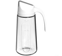 Dispenser Olio con Apertura Automatica - Dosatore Olio Antigoccia per Cucina, Oliera Spray per Olio d'Oliva e Aceto, per bottiglia 500ml Bianca(750ml-white)