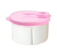 Dispenser per alimenti per bambini, organizer per l'alimentazione dei bambini, organizer a 3 scomparti, 300 ml, per allattamento al seno, asilo, campeggio, all'aperto, ospedale, viaggi