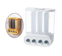 Dispenser per alimenti secchi a parete Diviso per cereali Contenitore per il