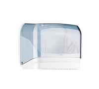 Dispenser asciugamani in rotolo/fogli TRASPARENTE/BIANCO - MAR PLAST A60210