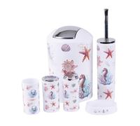 Dispenser per bagno, portasapone, bicchiere, cestino, dispenser per lozione