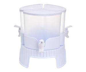 Dispenser per bevande, 6,5 cm, contenitore per bevande da frigorifero, a prova di perdite, grande soluzione igienica pratica | Contenitore per latte, vino, tè, limonata per casa, riunioni, eventi