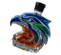 Dispenser Per Bevande Artistico Seahawk - Caraffa In Vetro Multifunzionale Cocktail Party Pub E Sport Collezionismo Appassionati Sport Decanter Whisky Seahawks