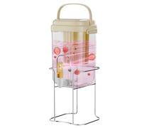 Dispenser per bevande con beccuccio, dispenser con manico per bevande | Grande capacità per frigo, limonata e bottiglia d'acqua per riunioni, avventure