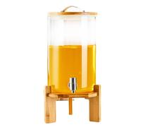 Dispenser per bevande con supporto, dispenser per bevande fredde con rubinetto, capacità da 3 a 11 l, ideale per limonate, succhi e birre, perfetto per feste ed eventi