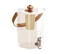 Dispenser per bevande - Contenitore per bevande da 5 l, caraffa d'acqua trasparente, lanciatore durevole, design a prova di perdite | Server Lemonade Spill Proof per feste Ristoranti Holiday Camping