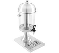 Royal Catering RCSD-1 - Distributore di Succo, 7 l, in Acciaio Inox, plastica, per Raffreddamento, Trasparente