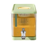 Dispenser per bevande da frigorifero - Contenitore per succhi con rubinetto, bollitore freddo da 4,5 litri di grande capacità con rubinetto e contenitore per bevande con filtro per barbecue, feste in