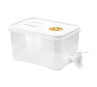 Dispenser per bevande da frigorifero, Dispenser per bevande da 10 l con rubinetto e filtro, Bevanda in plastica con coperchio a tenuta stagna, Limonata per latte, tè caldo freddo
