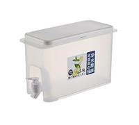 Dispenser per bevande, distributore di acqua al limone, distributore di succhi, da 3.5 litri con rubinetto, adatto per bevande fredde, succhi di frutta, cocktail, comodo da refrigerare