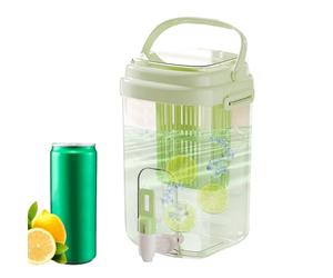 Dispenser per bevande, grande capacità, con maniglia per il trasporto, dispenser per bevande all'aperto, per viaggi, campeggio, avventura, riunioni, limonate, succhi di frutta