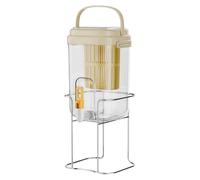 Dispenser per bevande, grande capacità, con maniglia per il trasporto, dispenser per bevande fredde, per viaggi, campeggio, avventura, raccolta di bibite gassate, limonate e succhi di frutta