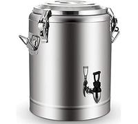 Dispenser per Bevande Isolato in Acciaio Inox, Contenitore Thermos con Rubinetto Isolamento Caldo E Freddo per 20 Ore - per tè, Acqua, caffè, Bevande Ghiacciate,10L