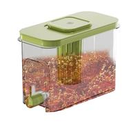 Dispenser per bevande per frigorifero - Contenitore per bevande - Contenitore per bevande frigorifero a prova di perdite | Lanciatore liquido caldo/freddo da 84 once, limonata con facile spigot