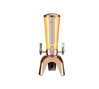 Dispenser per Birra Dispenser di birra da 3 litri con rubinetto Torre di birra illuminata commerciale con ghiaccioli rimovibili for casa, ristorante, hotel Distributore da Bevande ( Color : Champagne