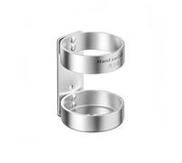 Dispenser per bottiglie di sapone, supporto da parete a pompa, da appendere, per shampoo, mensola in piedi, salvaspazio, facile da installare (1 foro)