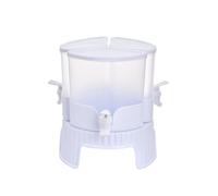 Dispenser per brocche da frigorifero rotanti a 3 rubinetti Contenitore per tè alla frutta a prova perdite capacità per uso esterno in famiglia Brocca grandi dimensioni adatta per e