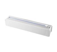Dispenser Per Carta Alluminio Con Taglierina,Portarotoli con Taglierina per Cucina - Organizzatore con Adesivo Senza Tracce e per Frigo Cassetto Dispensa Cucina Ristorante Conservazione
