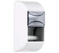 Dispenser per carta igienica in rotolo Doppio Verticale Mar Plast Art. 670 Made in Italy