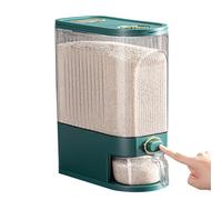 Dispenser per cereali, contenitore ermetico per alimenti secchi, contenitore ermetico per alimenti con paletta dosatrice, barile sigillato per riso con indicatore del , organizer per dispensa da