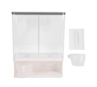 Dispenser per cereali, contenitore ermetico trasparente di grande capacità per fagioli, riso, cibo secco, dispensa, organizzazione di stoccaggio