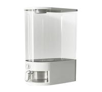 Dispenser per cereali - Contenitore per riso da 10 kg, cubo ermetico, organizer trasparente impilabile per ristorante, dispensa ed esterni