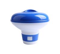 Dispenser per compresse di cloro per piscina, piccolo dispenser galleggiante, dispenser di cloro per vasca idromassaggio, dispenser per la pulizia pigra, per piccole piscine, WC, vasca da bagno