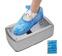 Dispenser per copriscarpe | Macchina avvolgitrice per scarpe 40x22x15 cm | Distributore automatico coprisscarpe con 100 copriscarpe | Automatico per casa, ufficio, ospedale, fabbrica, laboratorio