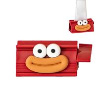 Dispenser per dentifricio con faccina, manuale per bagno e toilette | la sua lunga durata ti assicura di non sprecare mai più con occhi giocosi e un sorriso allegro Non è Ju