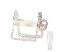Dispenser per dentifricio - Spremiagrumi in metallo a rulli, spremi dentifricio, dispenser per dentifricio, strumento da spremere con manici smerigliati, forte e robusto per tubetti di pasta