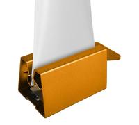 Dispenser per dentifricio - Strizzatore per dentifricio da 6 cm, spremiagrumi in alluminio, dispenser di vernice cosmetica per tinture per capelli, facile da usare | Ottieni fino all'ultima goccia