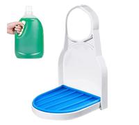Dispenser per detersivo per bucato, supporto per tazza antigoccia, ammorbidente, flessibile, comodo e flessibile, per prevenire disordine, perdite e sapone per bucato