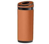 Dispenser per fazzoletti cilindrici - Contenitore per fazzoletti rotondo Supporto per cilindro resistente all'usura | Portasciugamani in pelle portatile per bagno, ufficio, auto, design marta